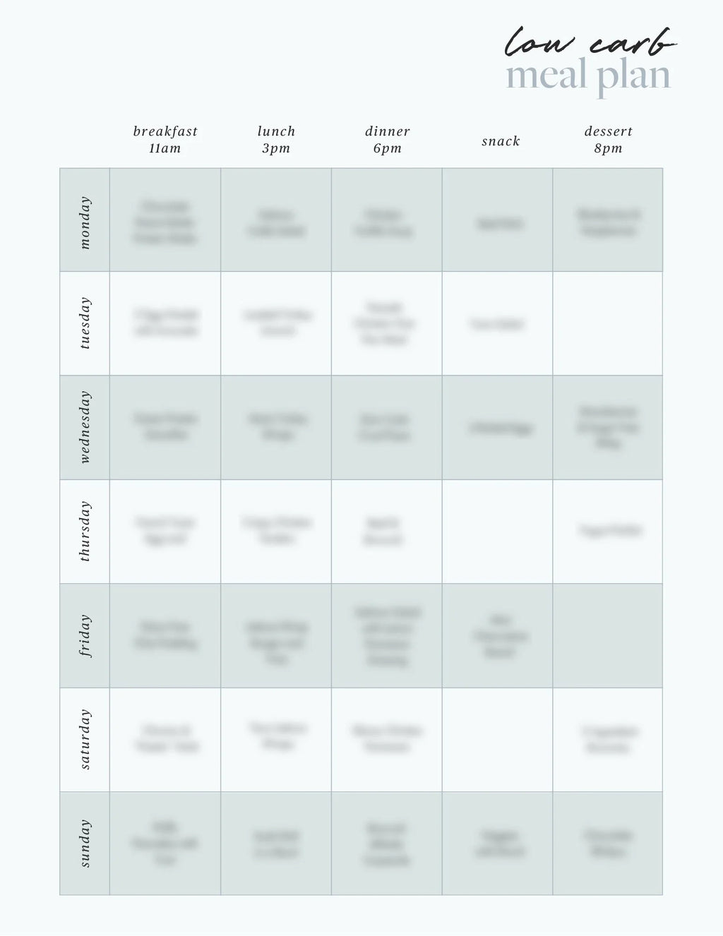 BEST SELLER: Beginner's Guide to Weight Loss MEAL PLAN!! (PLUS 35 RECIPES!!)